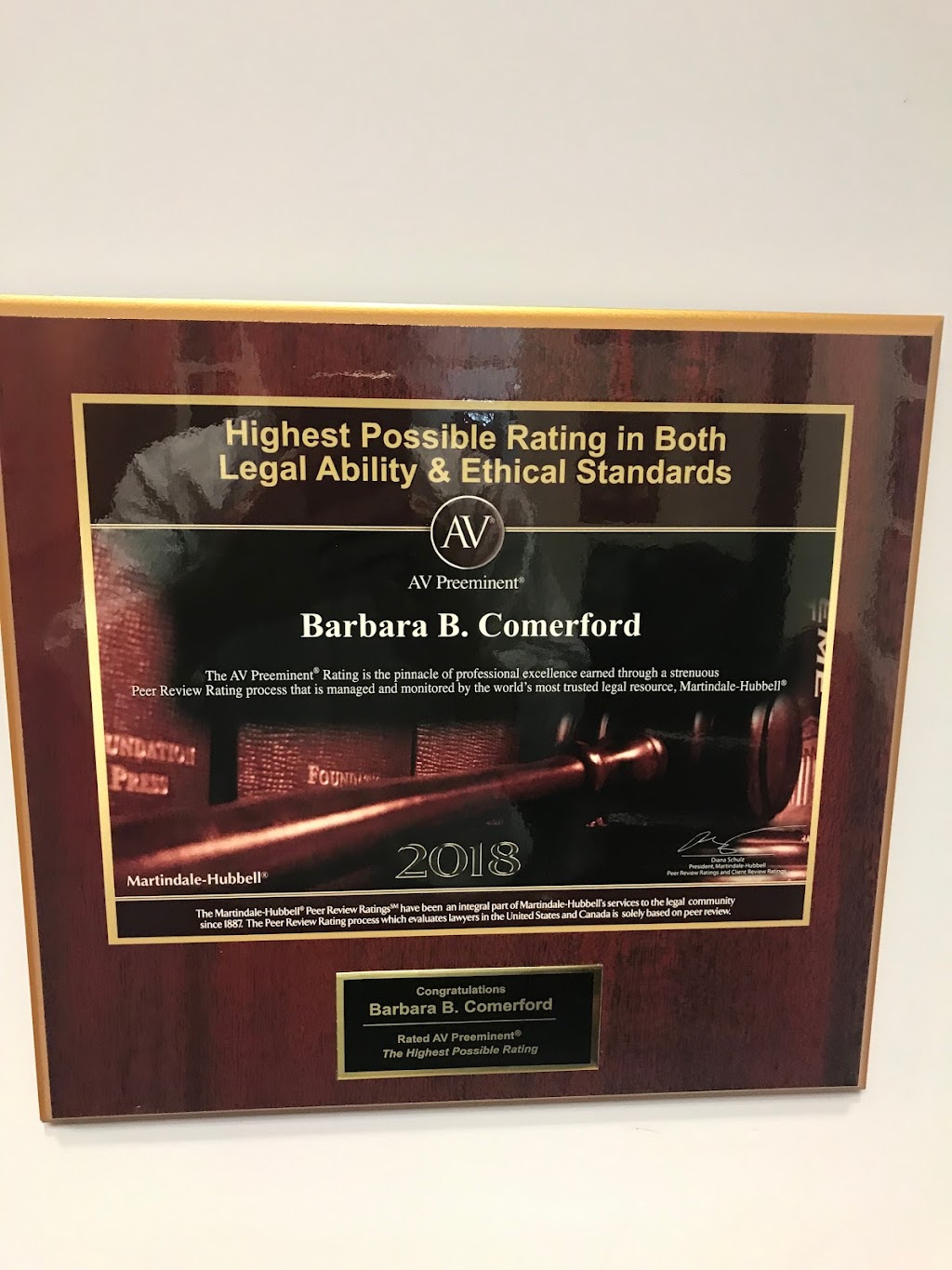 Law Offices of Barbara B. Comerford | 45 Eisenhower Dr #280, Paramus, NJ 07652, USA | Phone: (201) 444-4493