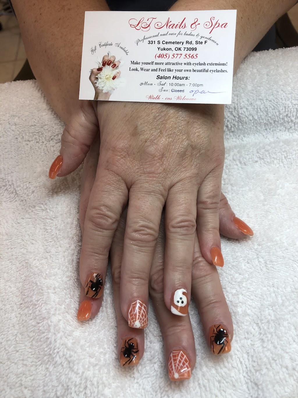 L T Nails & Spa | 331 Cemetery Rd, Yukon, OK 73099, USA | Phone: (405) 577-5565