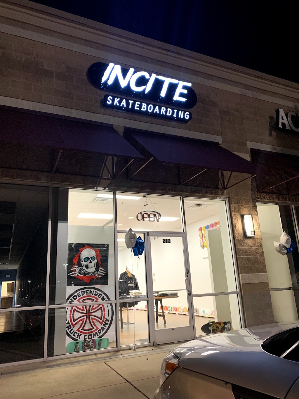 Incite Skateboarding | 713 Hebron Pkwy #212, Lewisville, TX 75057, USA | Phone: (469) 771-3005