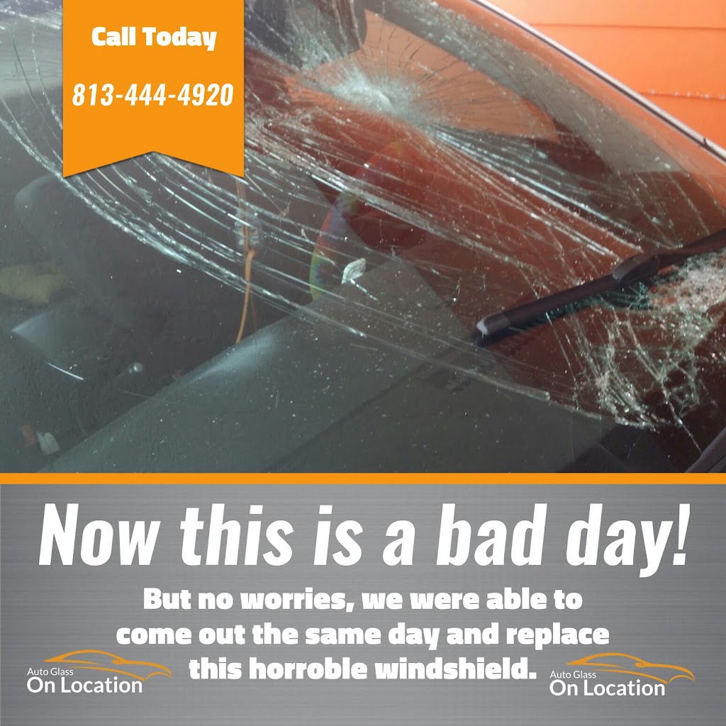 Auto Glass On Location | 4413 Reynolds Ridge Ct, Plant City, FL 33563, USA | Phone: (813) 444-4920