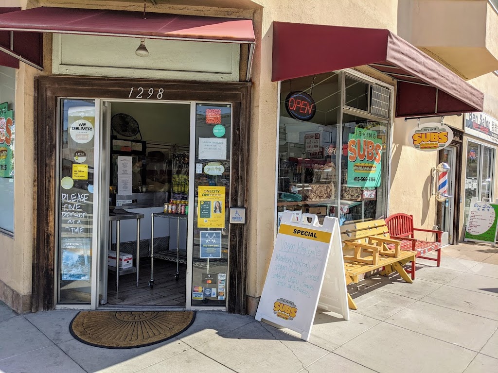 Irving Subs | 1298 12th Ave, San Francisco, CA 94122, USA | Phone: (415) 566-3155