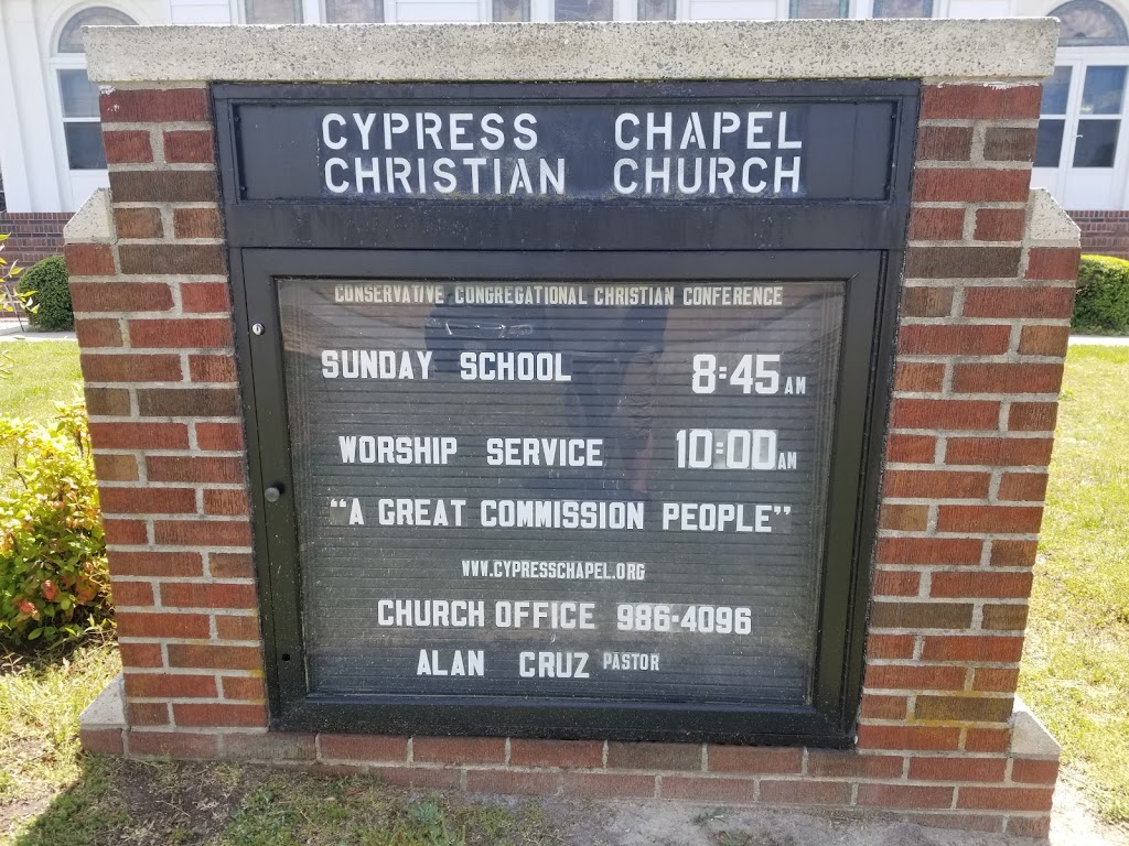 Cypress Chapel Christian Church | 1891 Cypress Chapel Rd, Suffolk, VA 23434, USA | Phone: (757) 986-4096