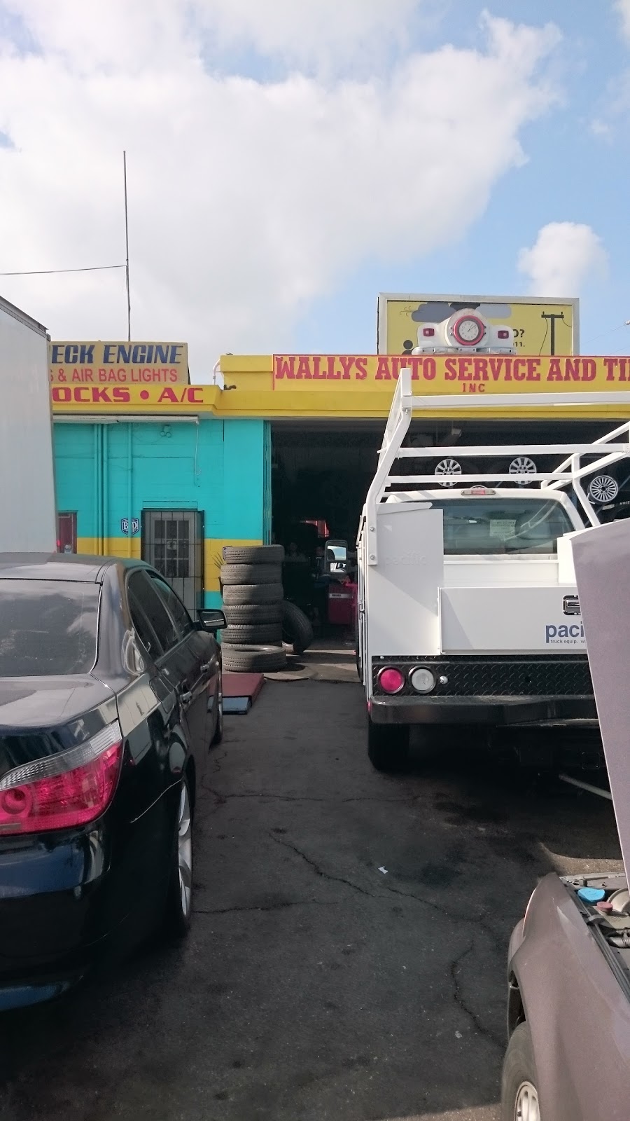 Wallys Auto Service & Tires Inc | 13338 Leffingwell Rd, Whittier, CA 90605, USA | Phone: (562) 321-9052