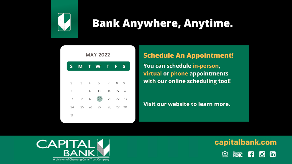 Capital Bank | 65 Wolf Rd Suite 107, Albany, NY 12205, USA | Phone: (518) 438-0046