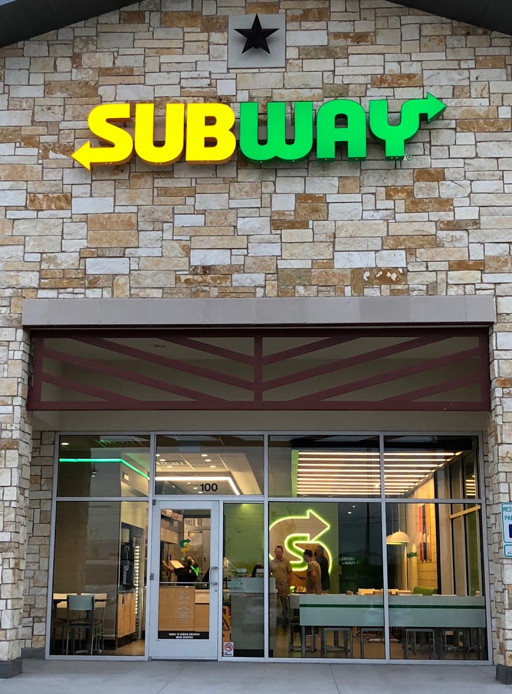 Subway | 7500 Stacy Rd #100, McKinney, TX 75070, USA | Phone: (972) 369-7499