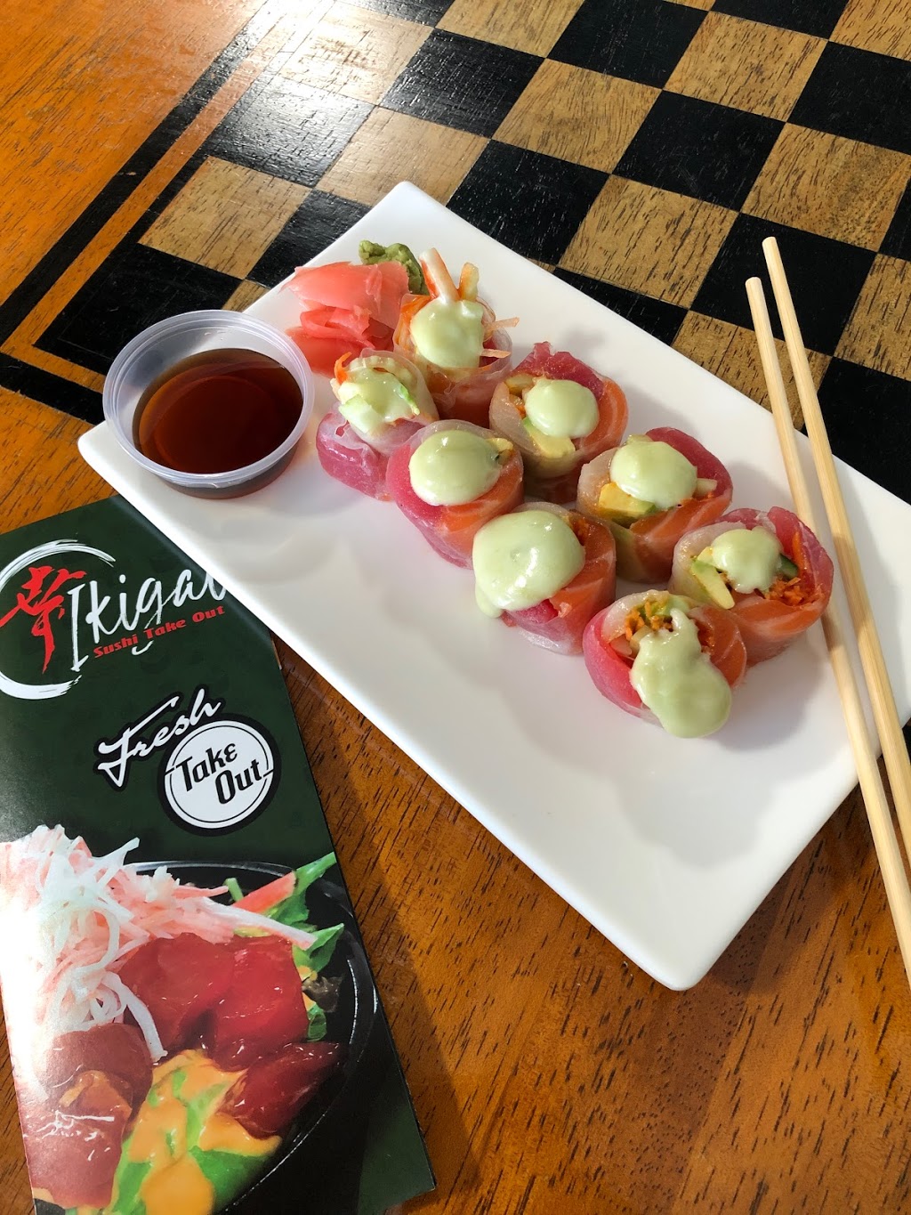 Ikigai Sushi Take Out | 4195 54th Ave N unit e, St. Petersburg, FL 33714, USA | Phone: (727) 350-4888