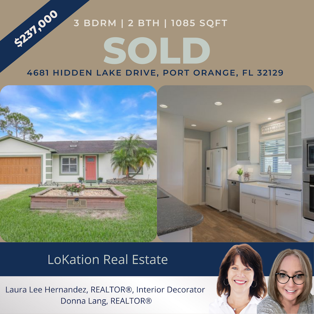 Laura Lee Hernandez - LoKation Real Estate | 5889 S Williamson Blvd Ste 1407, Port Orange, FL 32128, USA | Phone: (386) 547-5562