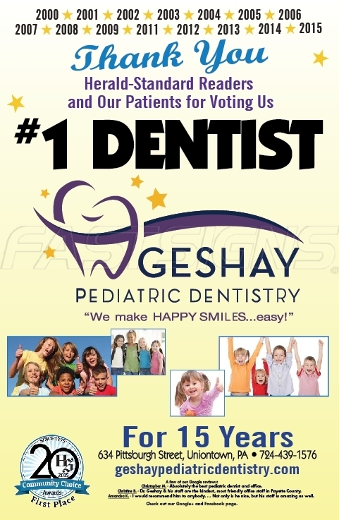 Geshay Pediatric Dentistry | 634 Pittsburgh St, Uniontown, PA 15401 | Phone: (724) 439-1576