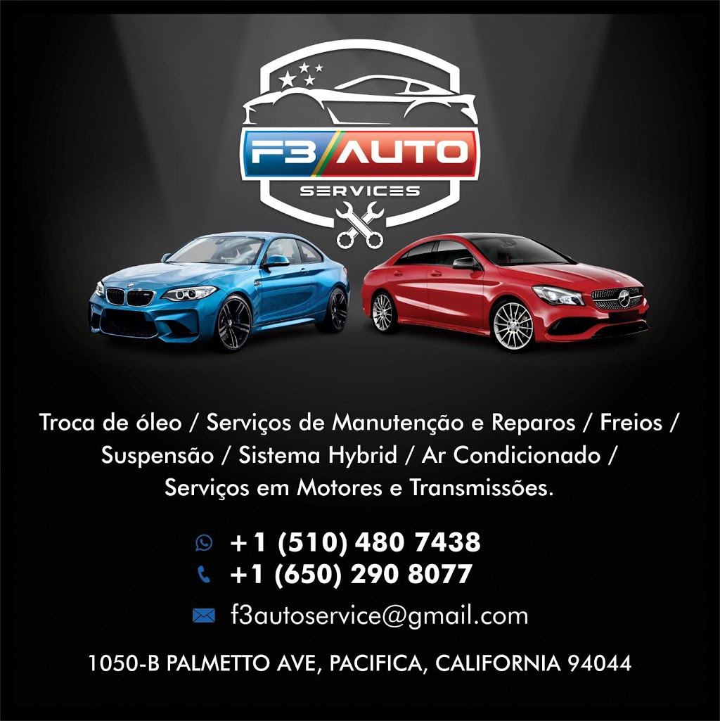F3 Auto Service | 1050 B, Palmetto Ave, Pacifica, CA 94044, USA | Phone: (650) 290-8077