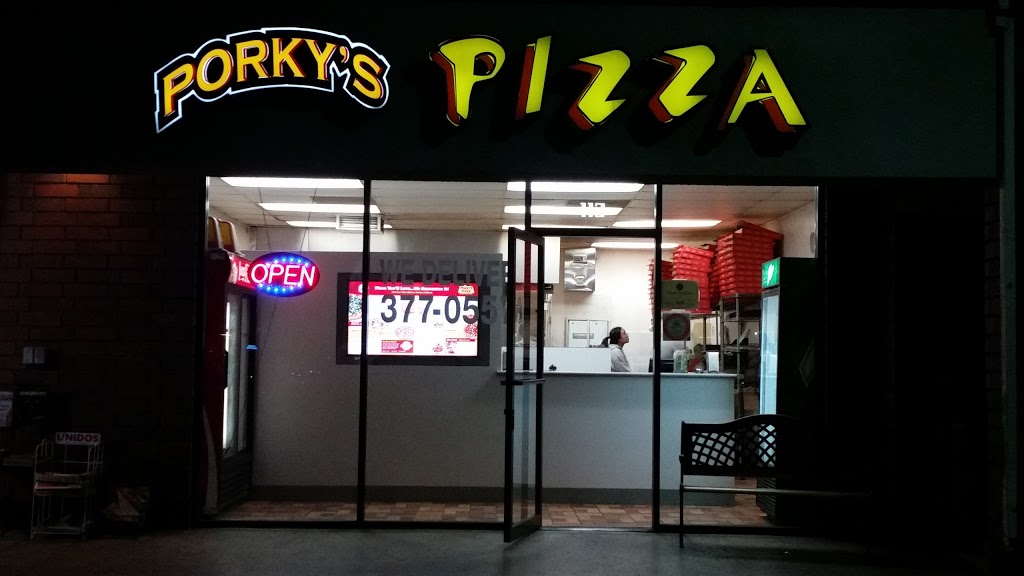 Porkys Pizza | 16561 Bolsa Chica St #113, Huntington Beach, CA 92649, USA | Phone: (714) 377-0557