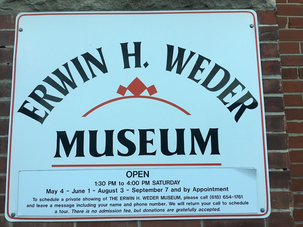 Erwin H Weder Museum | 600 13th St, Highland, IL 62249, USA | Phone: (618) 654-1761