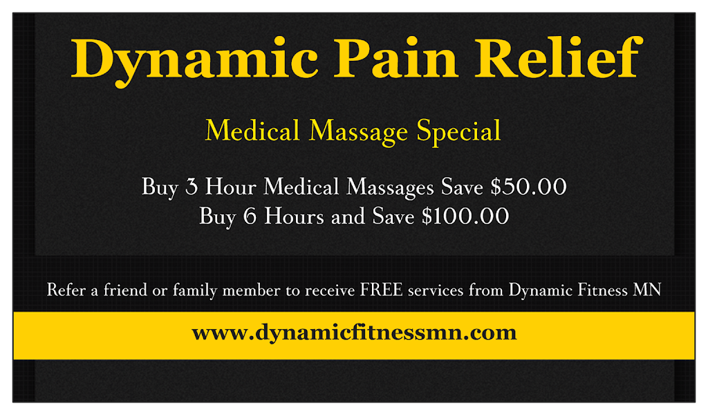 Dynamic Fitness MN, Dynamic Pain Relief | 13433 Fenway Blvd N, Hugo, MN 55038, USA | Phone: (651) 246-3873