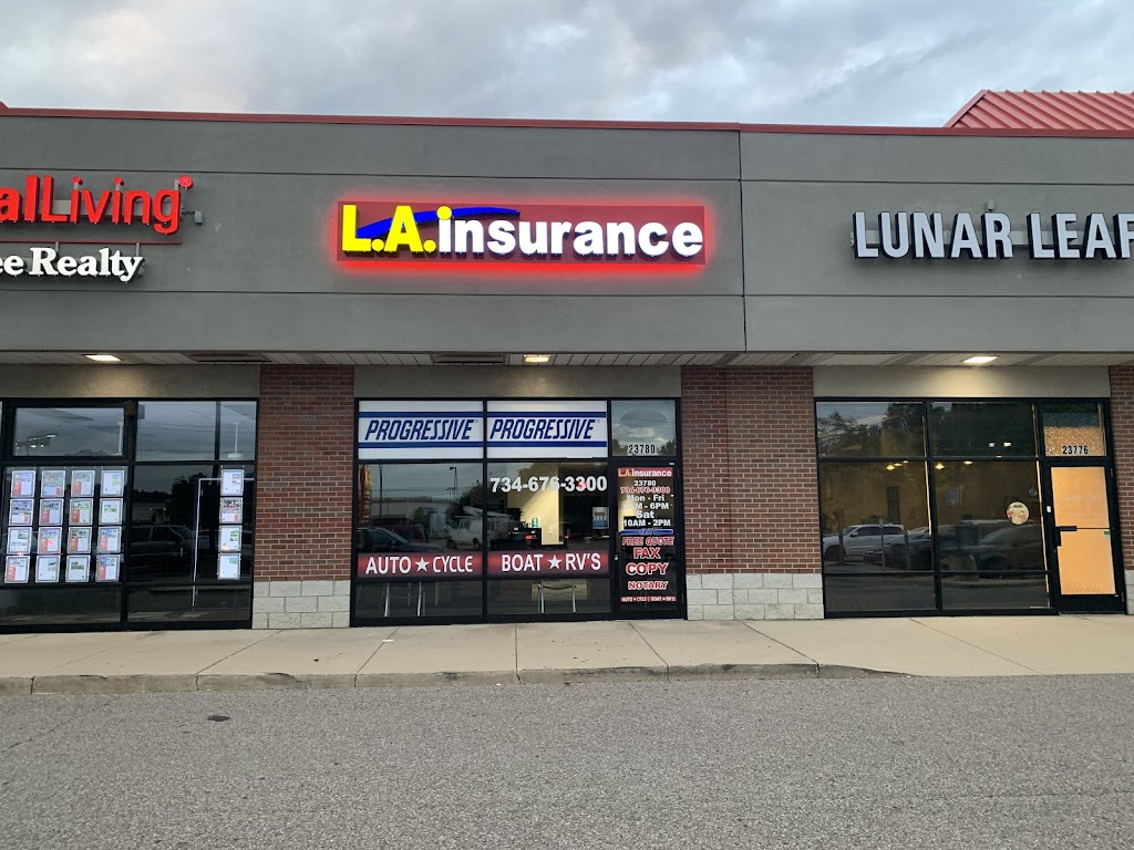 L.A. Insurance | 18412 Telegraph Rd, Brownstown Charter Twp, MI 48174, USA | Phone: (734) 676-3300