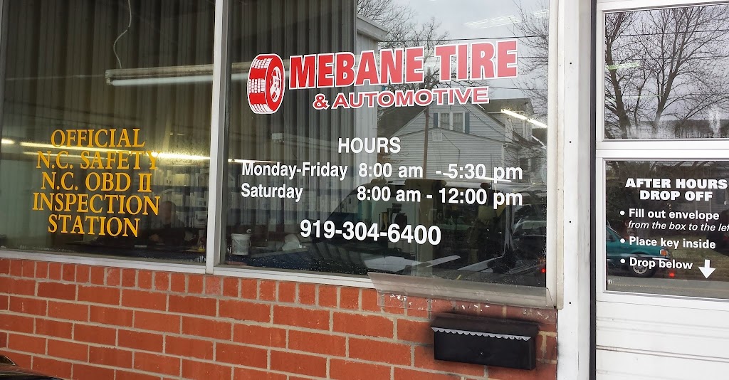 Mebane Tire & Automotive | 400B W Center St, Mebane, NC 27302, USA | Phone: (919) 304-6400