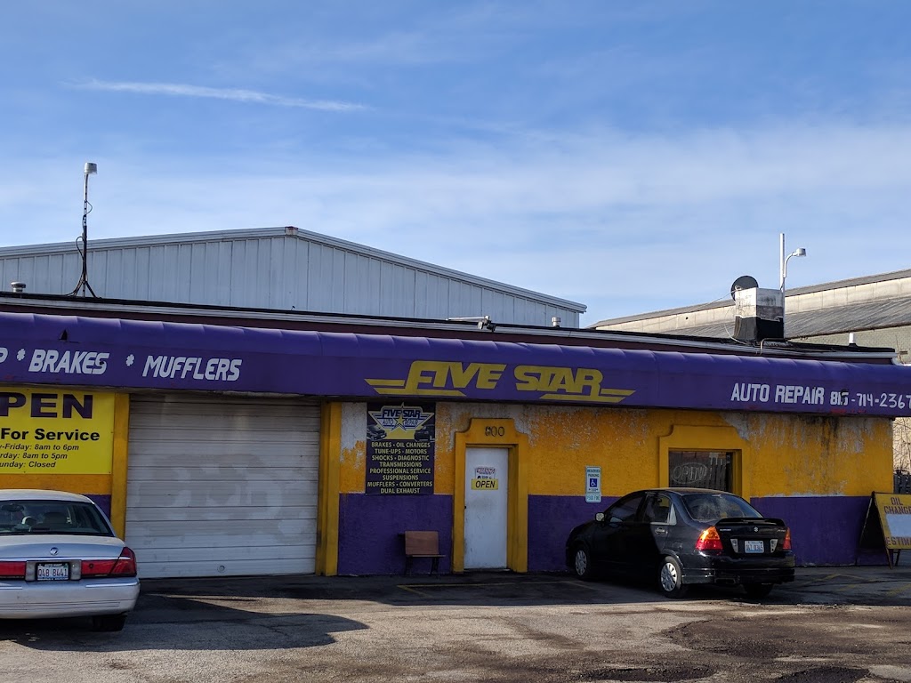 Five Star Auto Repair | 800 E Jackson St, Joliet, IL 60432, USA | Phone: (815) 714-2367