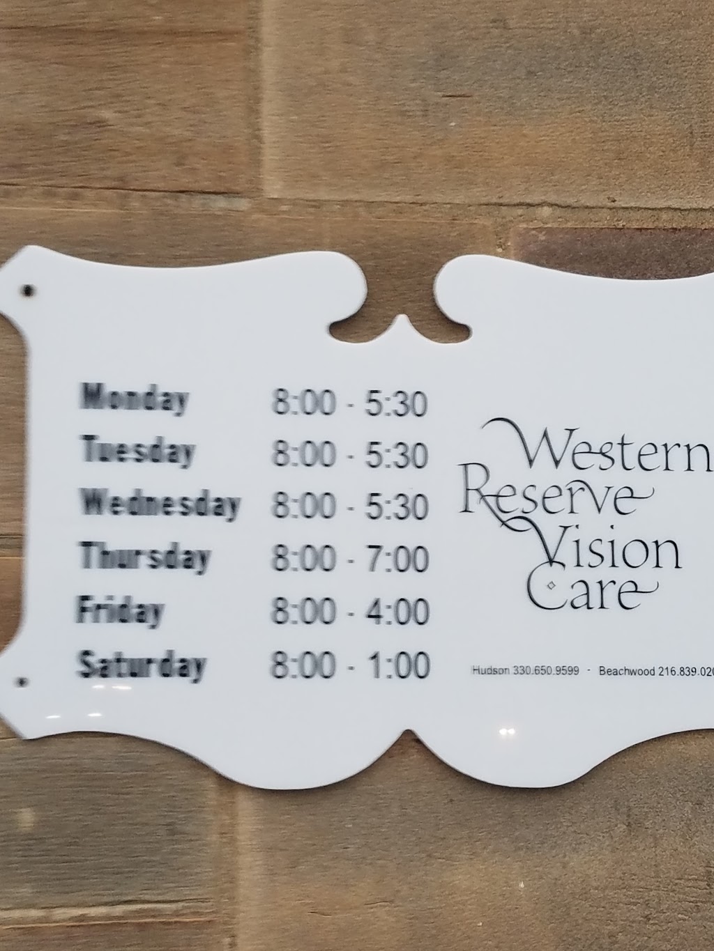 Western Reserve Vision Care, now a part of MyEyeDr. | 5992 Darrow Rd, Hudson, OH 44236, USA | Phone: (330) 650-9599