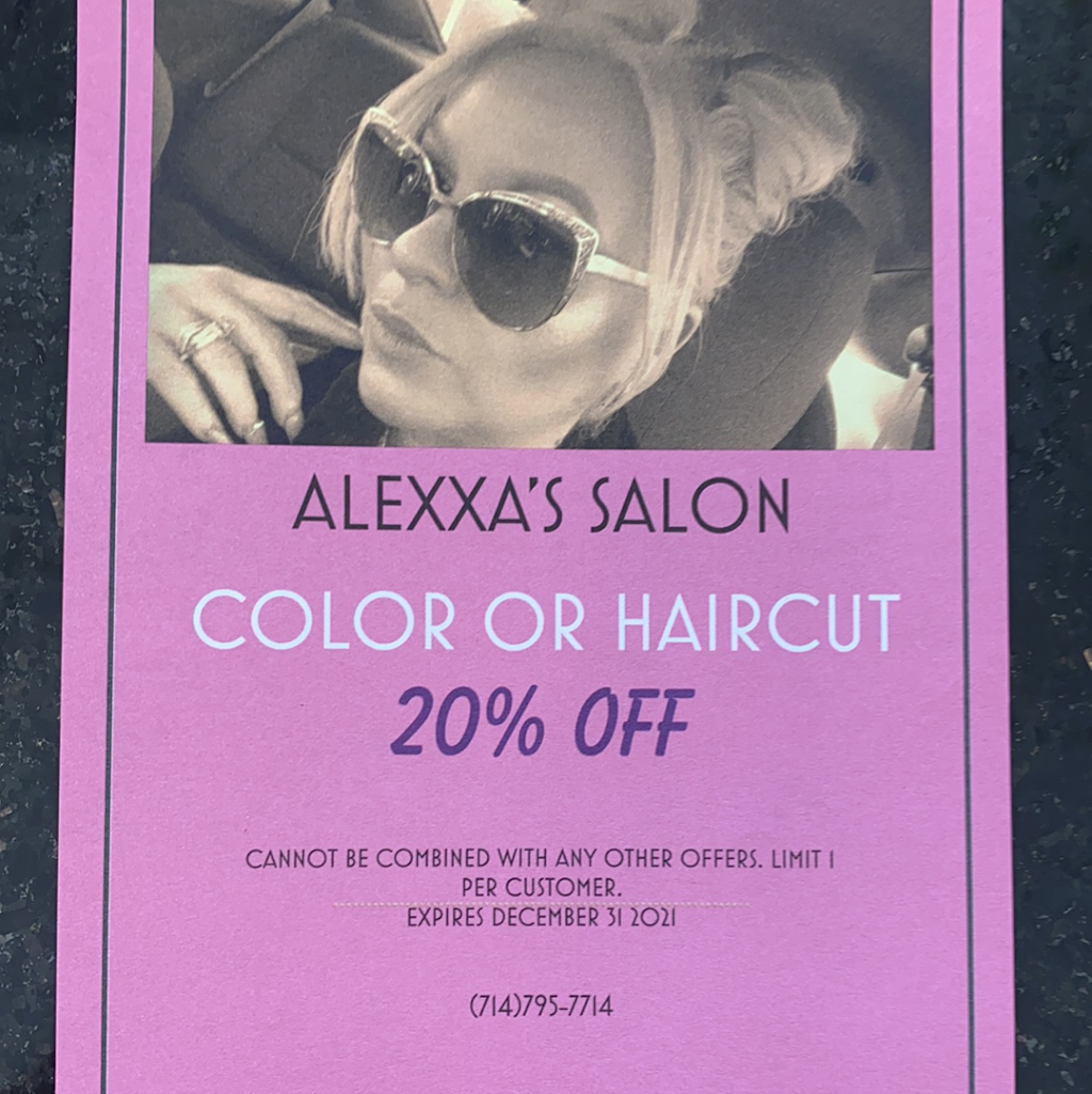 ALEXXAS SALON | 13043 Galway St a, Garden Grove, CA 92844, USA | Phone: (714) 795-7714 ALEXXAS SALON | 13043 Galway St a, Garden Grove, CA 92844, USA | Phone: (714) 795-7714