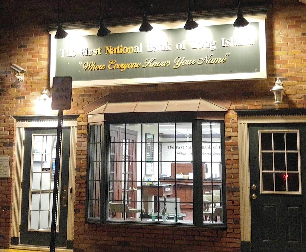 The First National Bank of Long Island | 299 Sea Cliff Ave, Sea Cliff, NY 11579, USA | Phone: (516) 671-7868