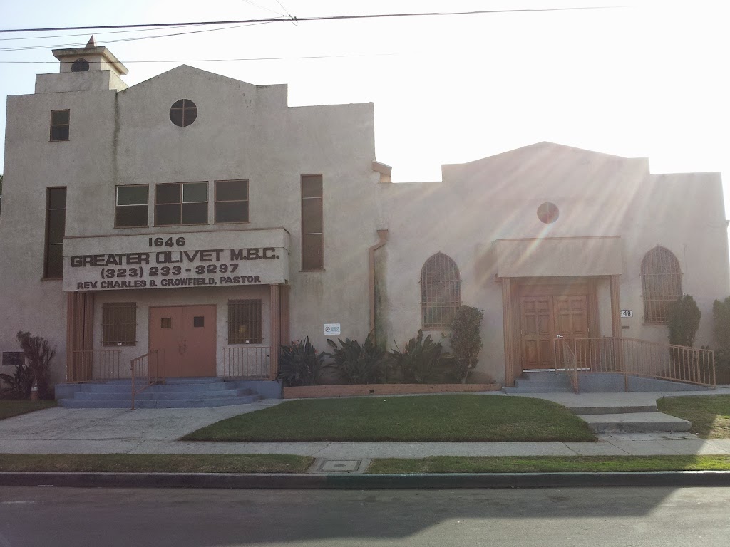 Greater Olivet Baptist Church | 1646 E 47th St, Los Angeles, CA 90011, USA | Phone: (323) 233-3297