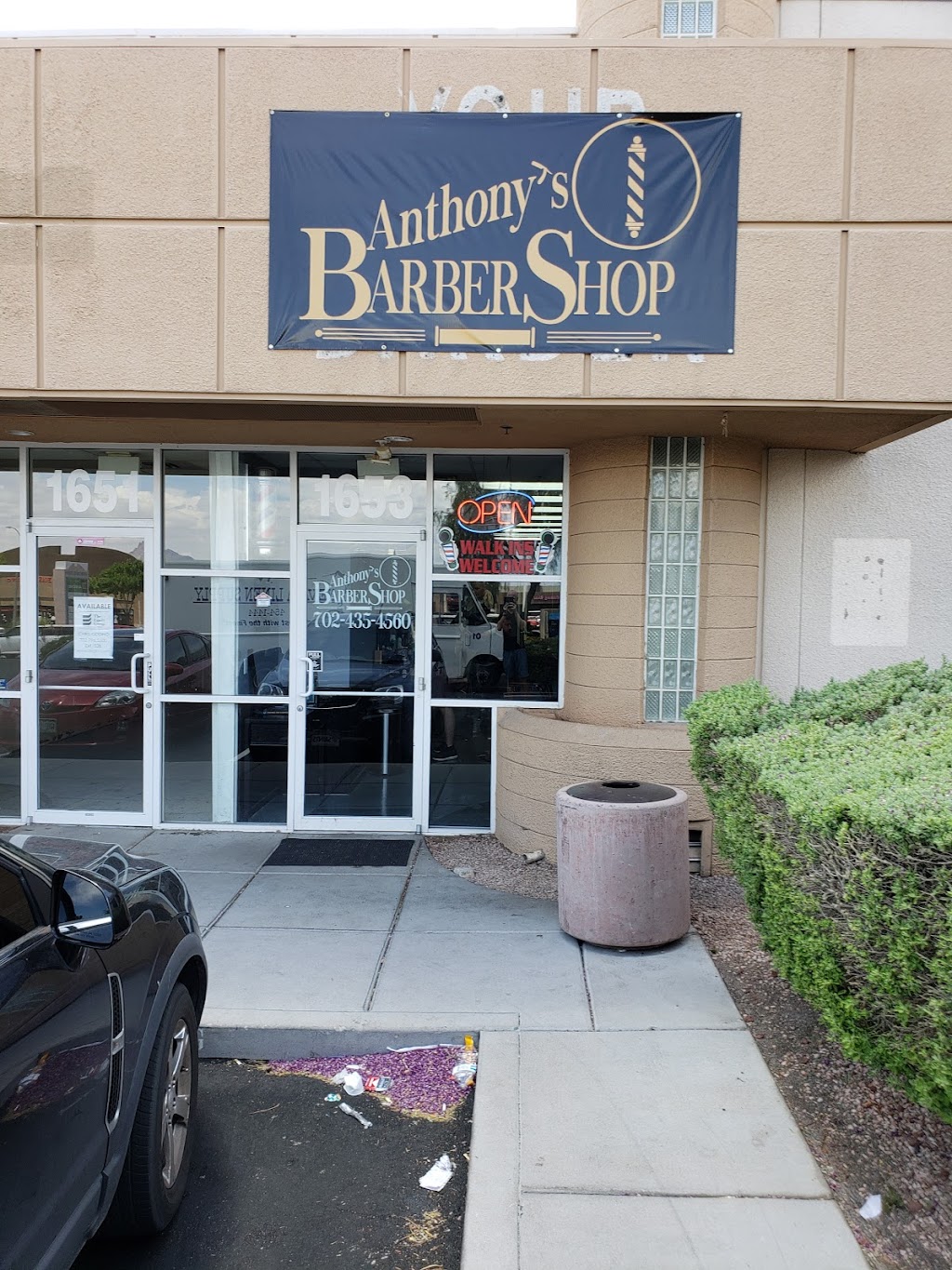 Anthonys BarberShop | 1653 W Warm Springs Rd, Henderson, NV 89014, USA | Phone: (702) 435-4560