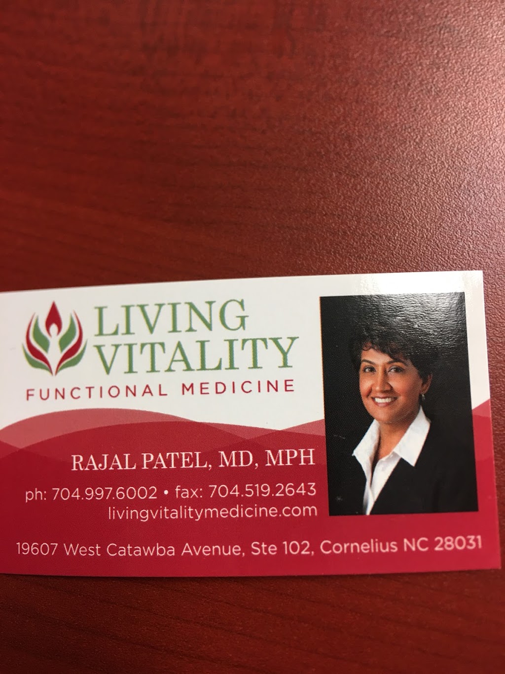 Dr. Rajal M. Patel, MD, MPH | 19607 W Catawba Ave Suite 102, Cornelius, NC 28031, USA | Phone: (704) 895-5394