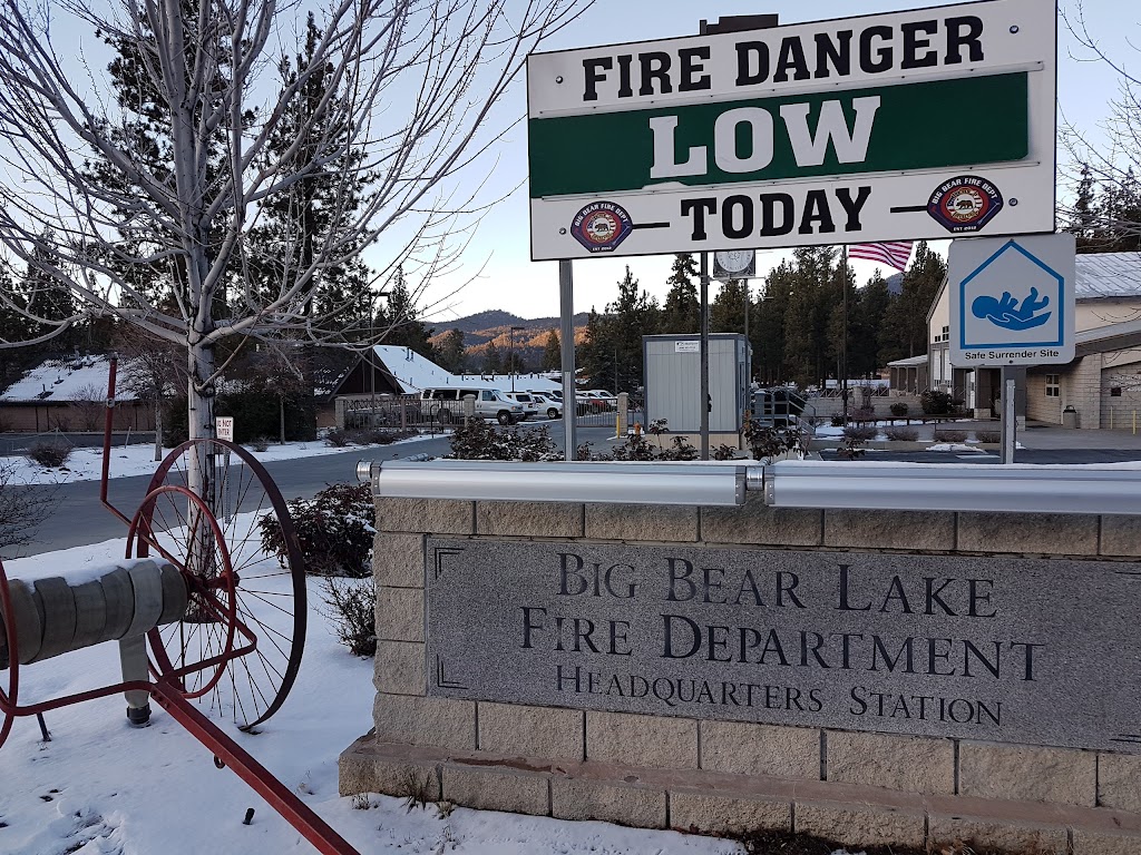 Big Bear Fire Department Station 281 | 41090 Big Bear Blvd, Big Bear Lake, CA 92315, USA | Phone: (909) 866-7566