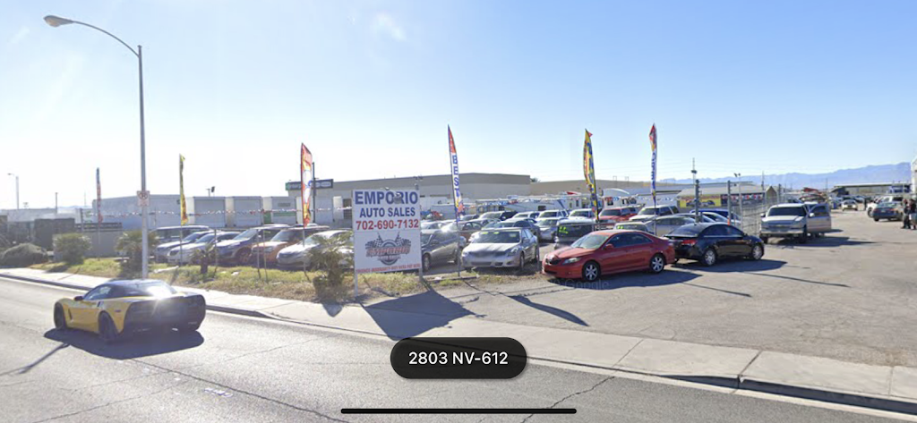 Emporio Auto Sales LLC | 2685 N Nellis Blvd, Las Vegas, NV 89115, USA | Phone: (702) 690-7132