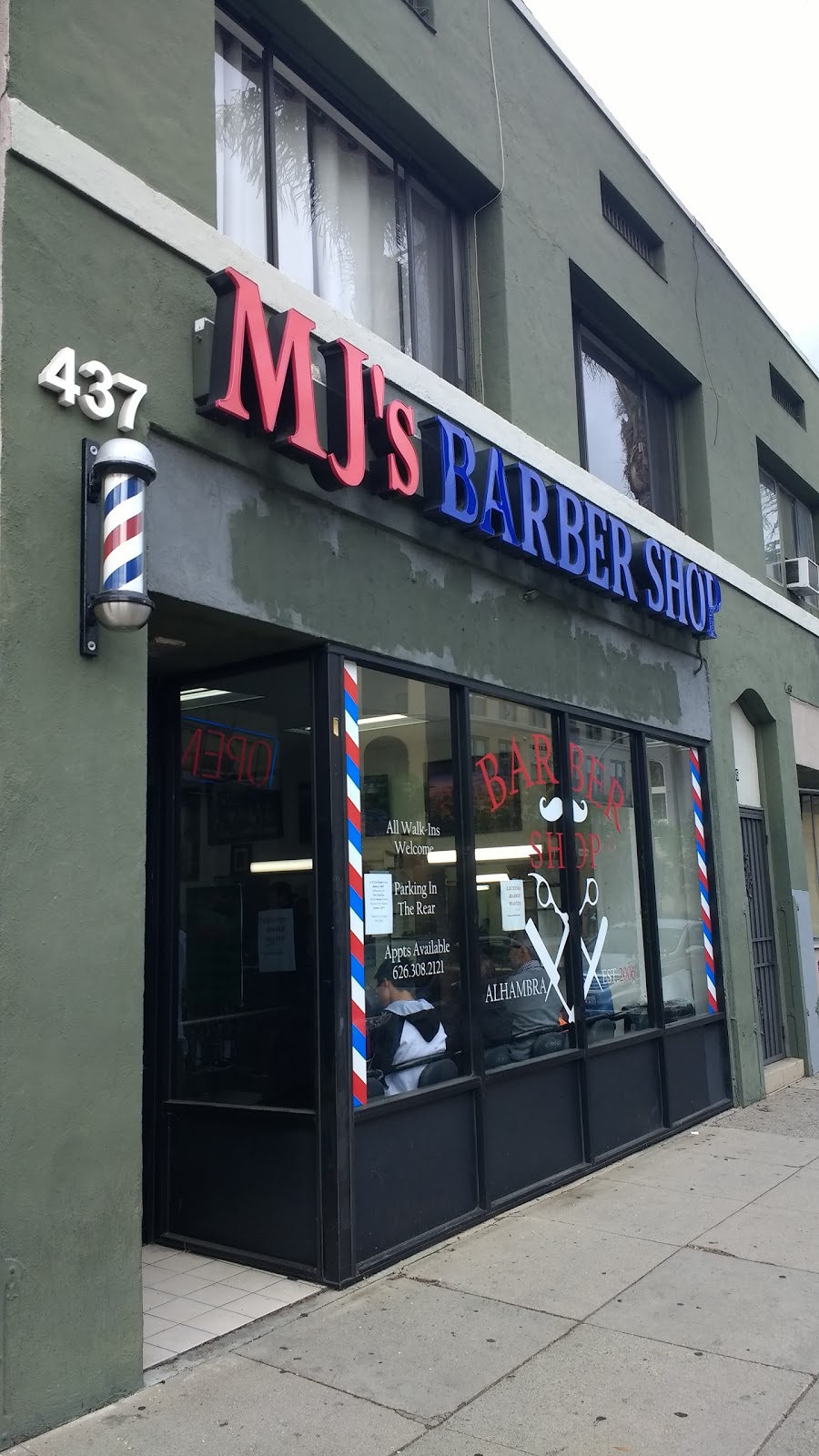 MJs Barber Shop | 437 W Main St, Alhambra, CA 91801, USA | Phone: (626) 308-2121