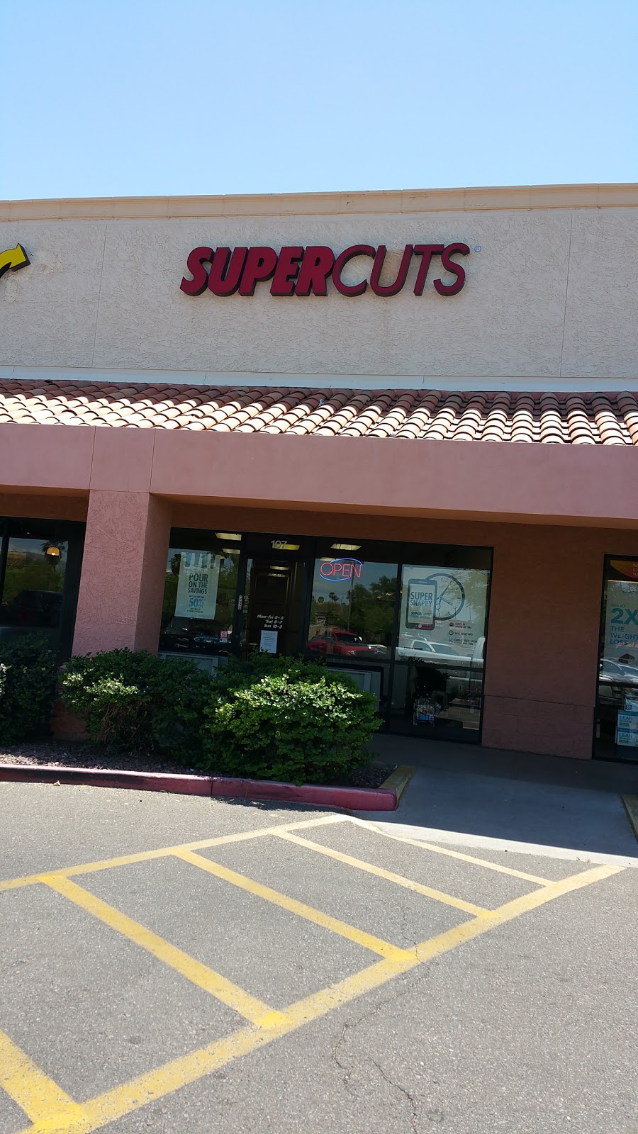 Supercuts at Falcon View Plaza | 5901 E McKellips Rd Ste 107, Mesa, AZ 85215, USA | Phone: (480) 985-7872