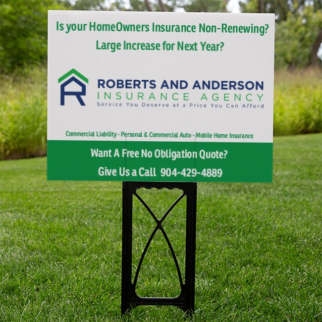 Roberts & Anderson Insurance | 155 St Johns Business Pl STE 201, St. Augustine, FL 32095, USA | Phone: (904) 429-4889