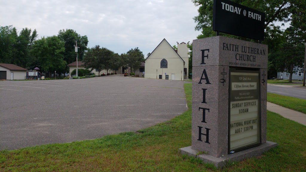 Faith Lutheran Church | 109 2nd Ave NW, Isanti, MN 55040, USA | Phone: (763) 444-9201