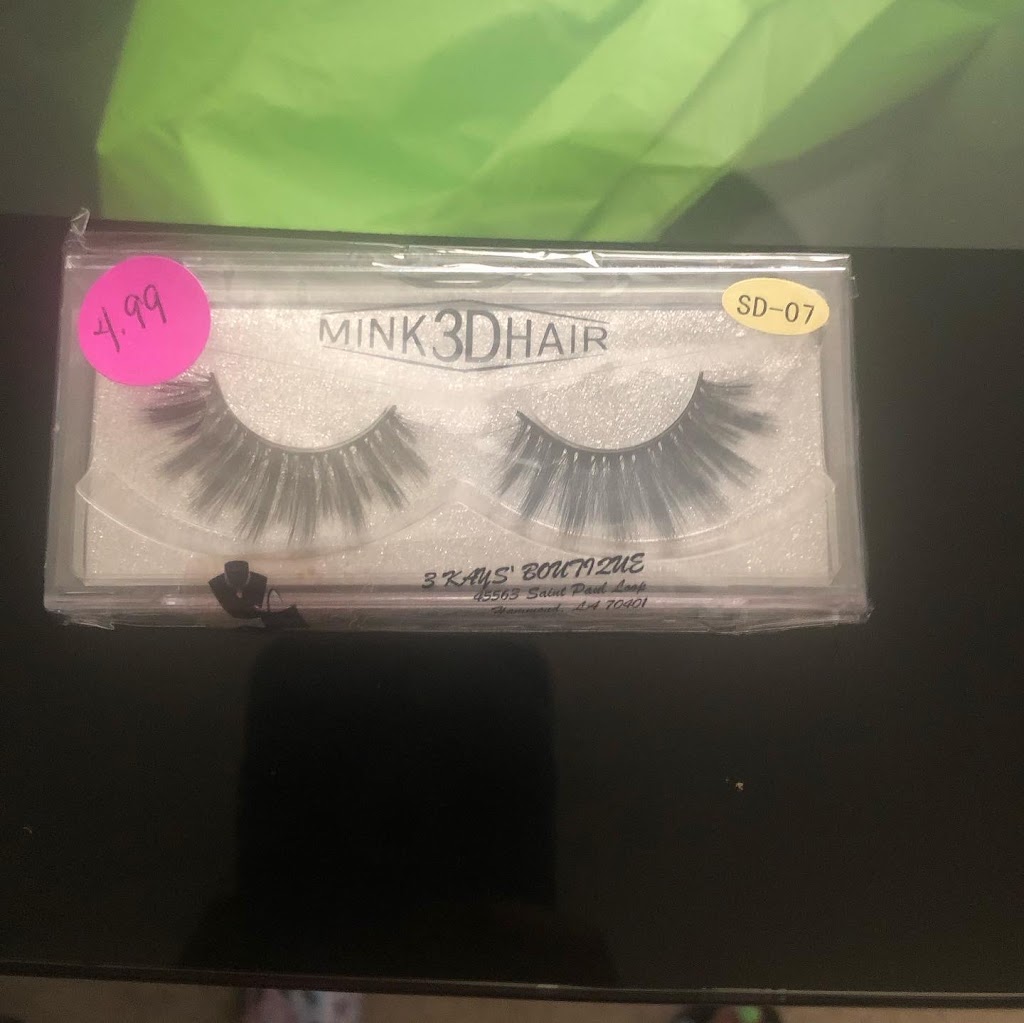 3Kays Boutique | 45563 St Paul Loop, Hammond, LA 70401, USA | Phone: (985) 318-7466