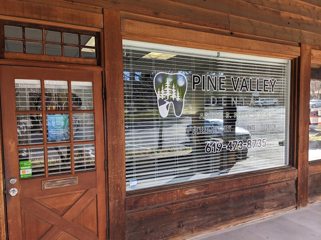 Pine Valley Dental: Aaron B. Pitts, DMD | 28914 Old Hwy 80 Suite 104, Pine Valley, CA 91962, USA | Phone: (619) 473-8735