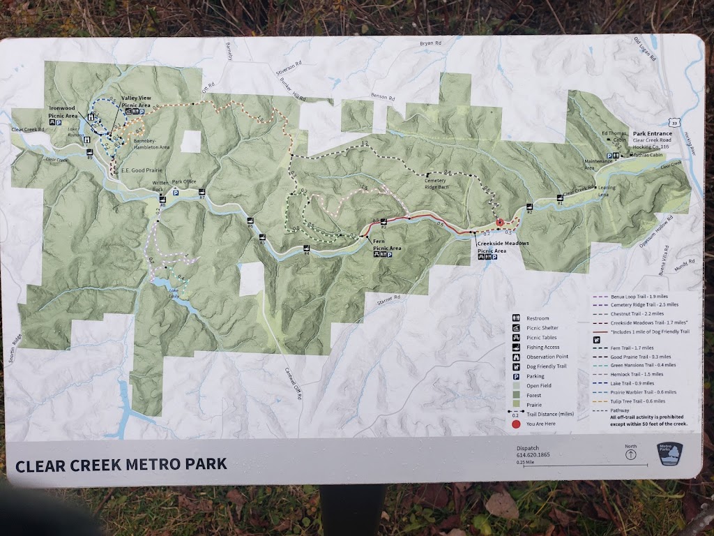 Cemetery Ridge Trail | Creekside Meadows Trail, Rockbridge, OH 43149, USA | Phone: (740) 969-8210