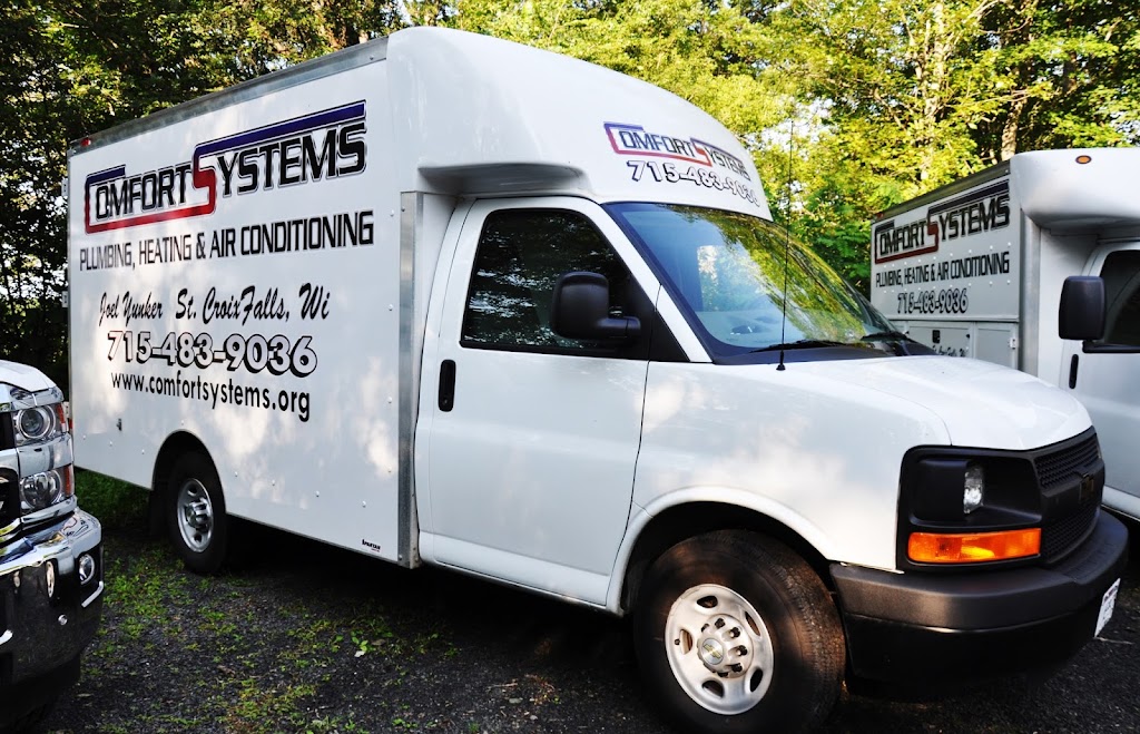 Comfort Systems Plumbing, Heating & Air Conditioning, LLC | 530 S Blanding Woods Rd, St Croix Falls, WI 54024, USA | Phone: (715) 483-9036