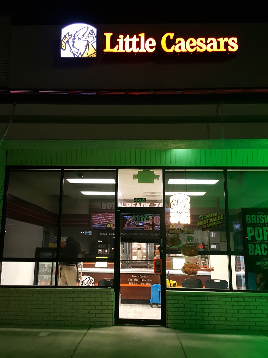 Little Caesars Pizza | 5574 Bells Ferry Rd, Acworth, GA 30102, USA | Phone: (678) 494-8895