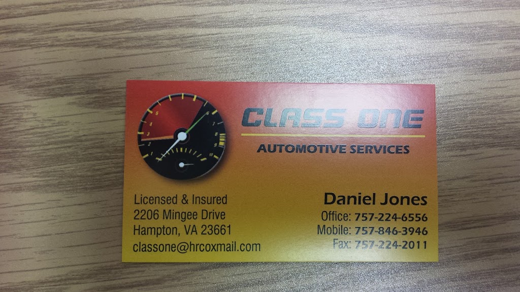 Class One Transport & Auto | 2206 Mingee Dr, Hampton, VA 23661 | Phone: (757) 224-6556