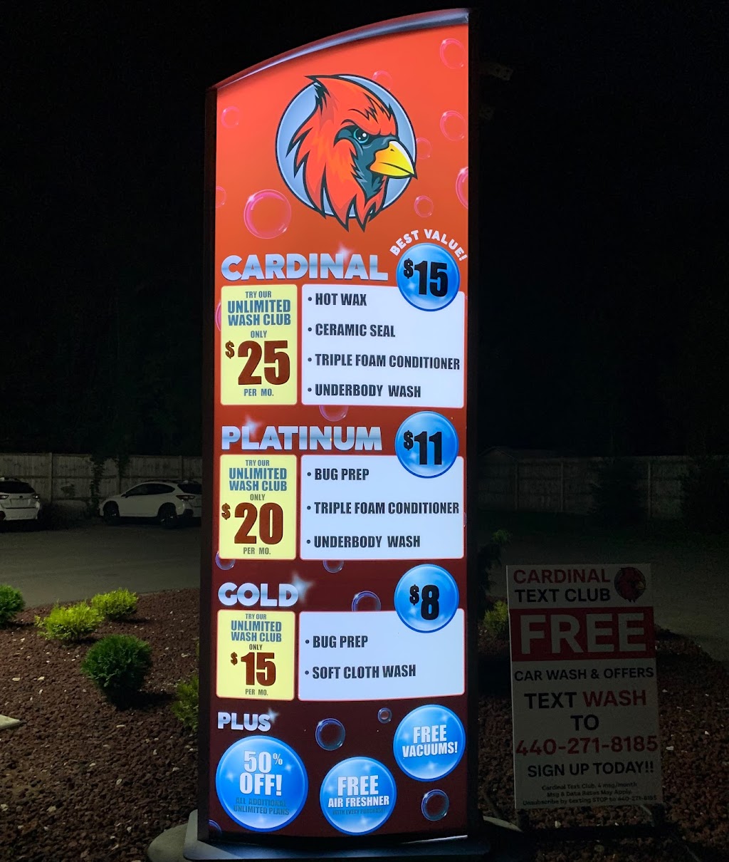 Cardinal Auto Wash and Drive Thru Beverage | 8694 Mentor Ave, Mentor, OH 44060, USA | Phone: (440) 578-8066