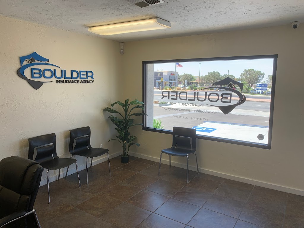 Boulder Insurance Agency | 14411 Main St Ste. B, Hesperia, CA 92344, USA | Phone: (909) 878-0556
