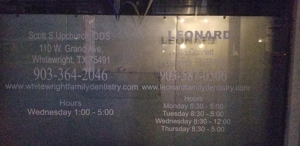 Leonard Family Dentistry | 113 S Connett St, Leonard, TX 75452 | Phone: (903) 587-0506