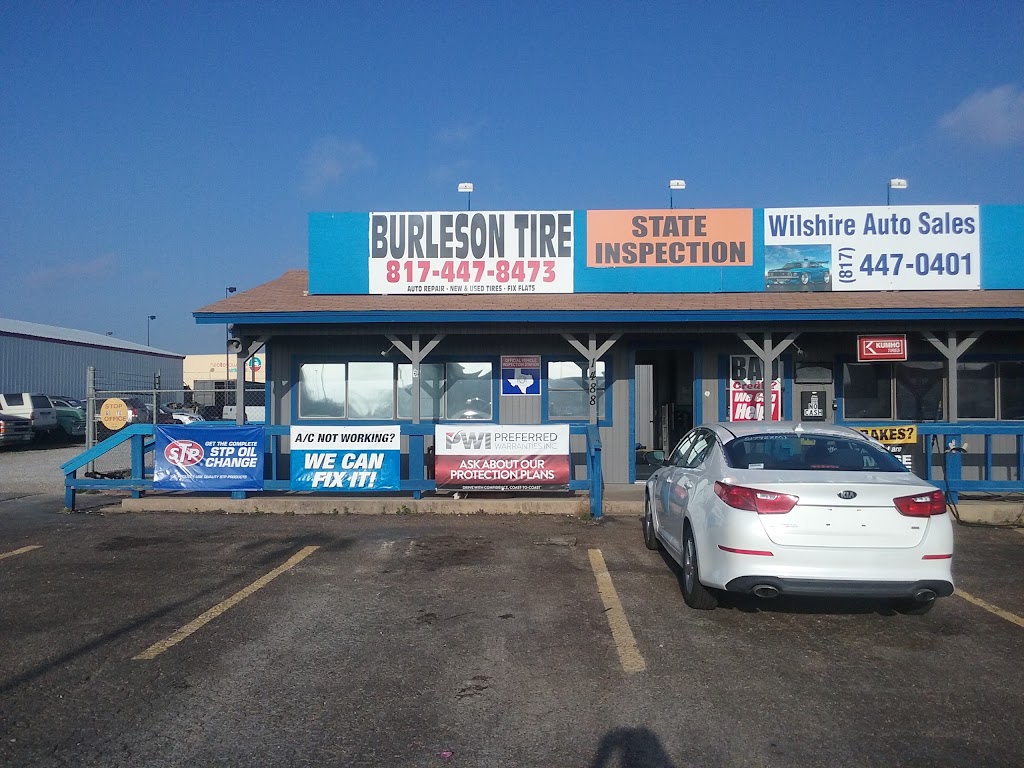 Burleson Tire and Automotive, Inc. | 318 N Broadway St, Joshua, TX 76058 | Phone: (817) 447-8473
