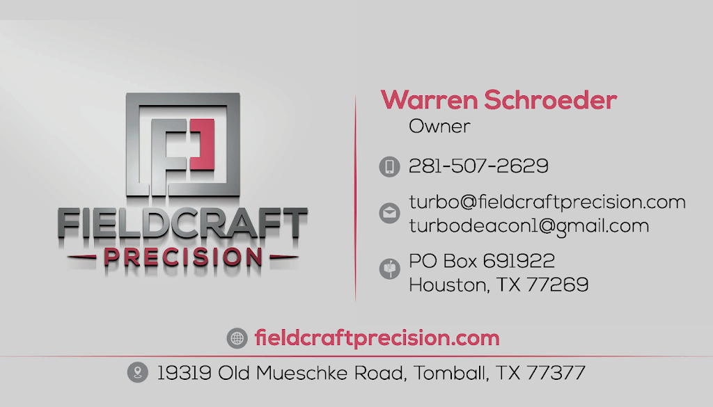 Fieldcraft Precision Arms LLC | 19319 Old Mueschke Rd, Tomball, TX 77377, USA | Phone: (281) 507-2629