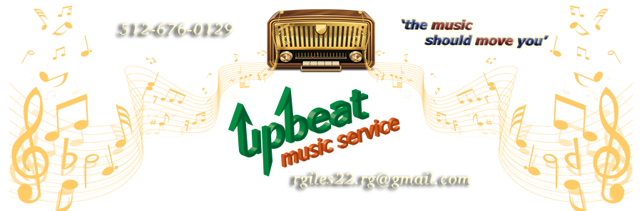 Upbeat Music Services | 109 Tolcarne Dr, Hutto, TX 78634, USA | Phone: (512) 676-0129