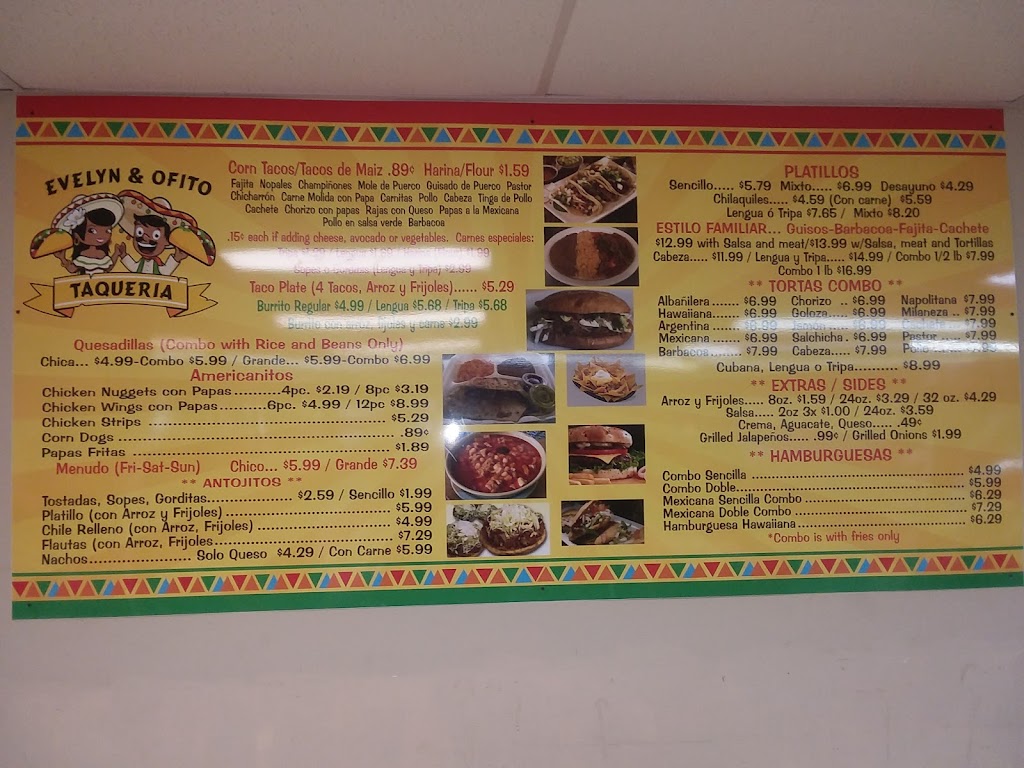 Evelyn &Ofito Taqueria | 2819 S Garland Ave, Garland, TX 75041, USA | Phone: (972) 693-4767