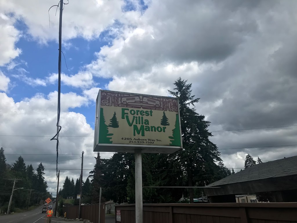 Forest Villa Manor | 4205 Auburn Way S, Auburn, WA 98092, USA | Phone: (253) 939-0505