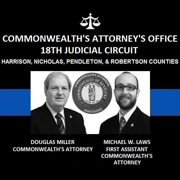 Commonwealths Attorneys Office - 18th Judicial Circuit | 204 E Pike St, Cynthiana, KY 41031, USA | Phone: (859) 235-0387