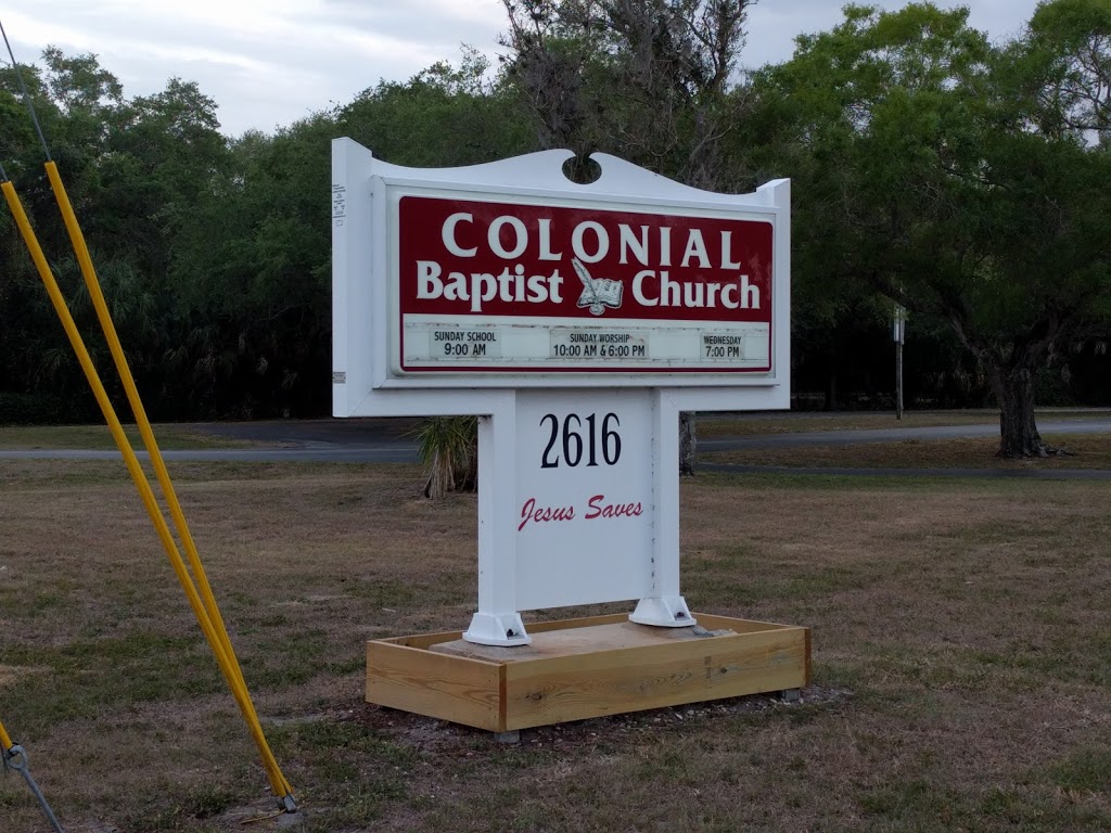 Colonial Baptist Church | 2616 51st St W, Bradenton, FL 34209, USA | Phone: (941) 795-3767