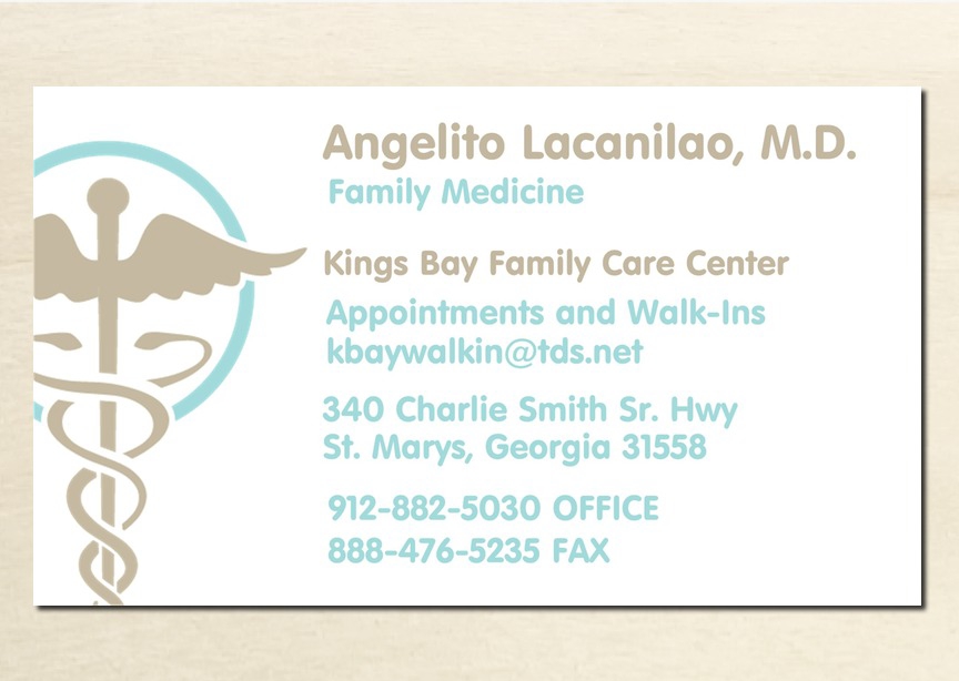 Kings Bay Family Care | 88 Lindsey Ln STE. B, St Marys, GA 31558, USA | Phone: (912) 882-5030