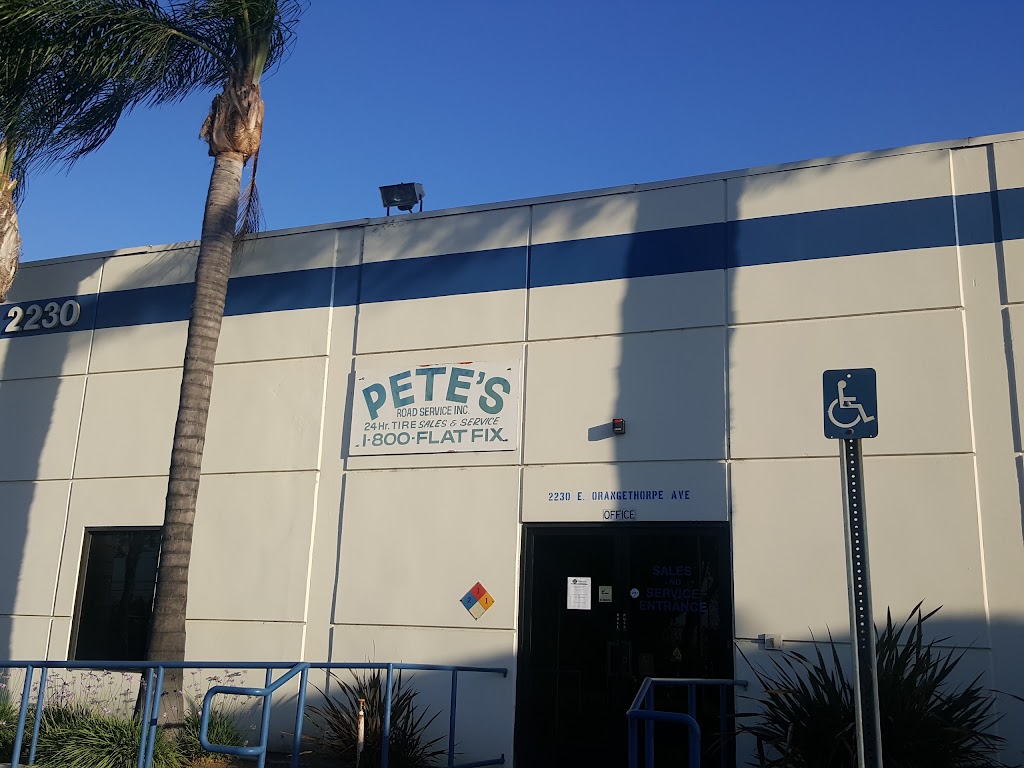 Petes Road Service, Inc. | 2230 Orangethorpe Ave, Fullerton, CA 92831, USA | Phone: (714) 446-1200