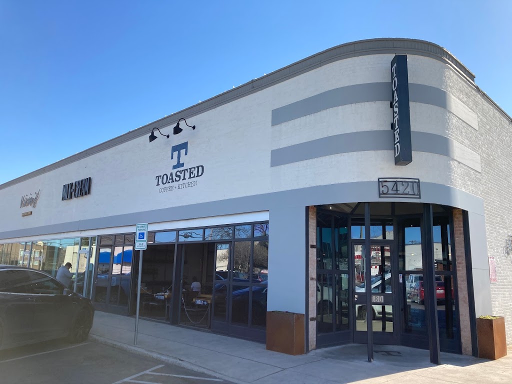Toasted Coffee + Kitchen | 5420 Ross Ave #180, Dallas, TX 75206, USA | Phone: (972) 925-0512